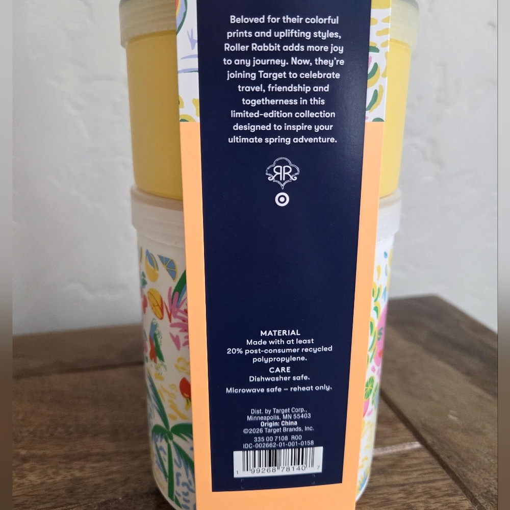 Roller Rabbit x Target Vacation Stackable Snacklebox Set - Picture 5 of 7